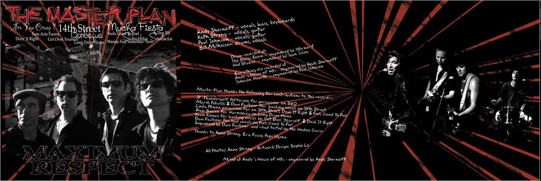 ✮ THE MASTER PLAN - MAXIMUM RESPECT - [Andy Shernoff, Keith Streng, Paul Johnson, Bill Milheizer] - CD & LP - 2010 - Nicotina Records✮ THE MASTER PLAN - MAXIMUM RESPECT - [Andy Shernoff, Keith Streng, Paul Johnson, Bill Milheizer] - CD & LP - 2010 - Nicotina Records✮ THE MASTER PLAN - MAXIMUM RESPECT - [Andy Shernoff, Keith Streng, Paul Johnson, Bill Milheizer] - CD & LP - 2010 - Nicotina Records